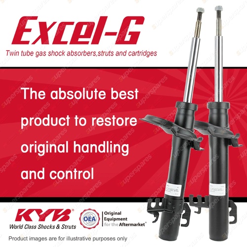 2x Front KYB Excel-G Strut Shock Absorbers for Rover 75 DT4 V6 FWD Sedan 01-05