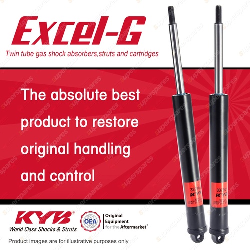 2x Front KYB Excel-G Strut Shock Absorbers for Smart Cabrio City Fortwo Roadster