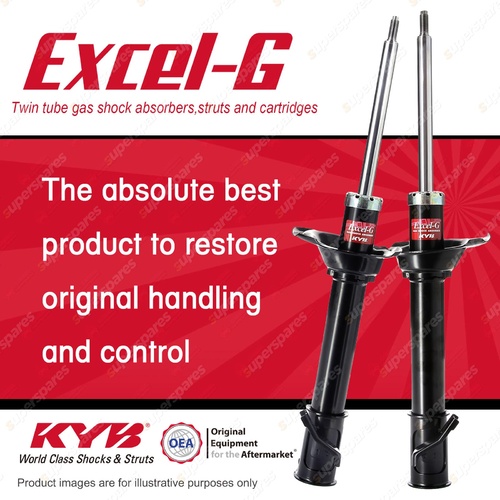 2x Rear KYB Excel-G Strut Shock Absorbers for Subaru Forester SG9 F4 4WD Wagon