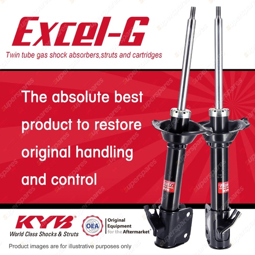 2x Rear KYB Excel-G Strut Shock Absorbers for Subaru Impreza GD9 GDA GDB GDE GDG