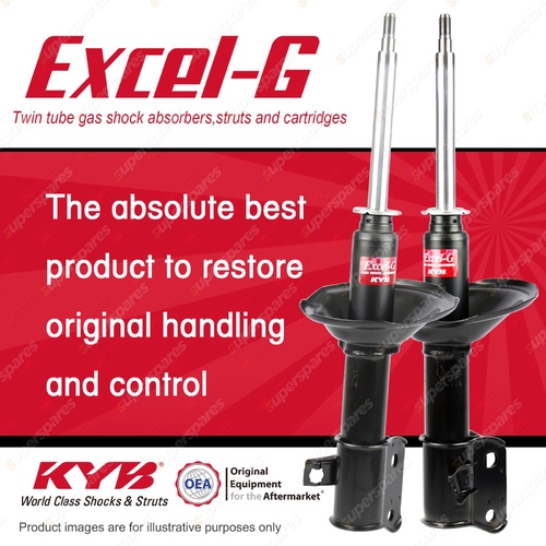 2x Front KYB Excel-G Strut Shock Absorbers for Subaru Liberty Legacy BC BF BJ