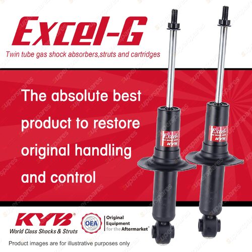 2x Rear KYB Excel-G Shock Absorbers for Subaru Liberty BL5 BL9 BP5 BP9 BPE AWD