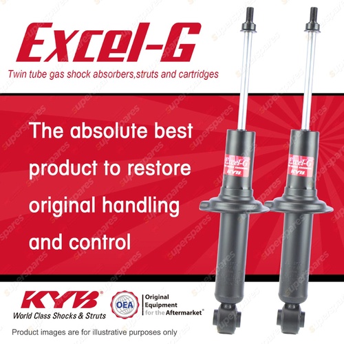 2x Rear KYB Excel-G Shock Absorbers for Subaru Outback BH9 BHE F4 F6 AWD Wagon