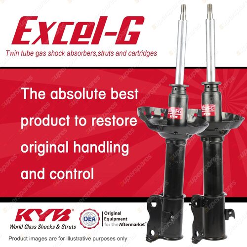 2x Front KYB Excel-G Strut Shock Absorbers for Subaru Tribeca EKU FKU F6 AWD