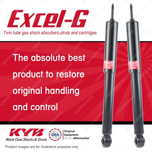 2x Rear KYB Excel-G Shock Absorbers for Suzuki Grand Vitara SQ SE SV X-90 96-05