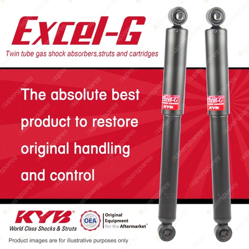 2x Rear KYB Excel-G Shock Absorbers for Suzuki Jimny Sierra SN413 Wagon 98-ON