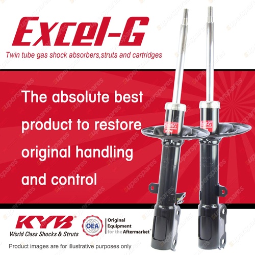 2x Rear KYB Excel-G Strut Shock Absorbers for Toyota Aurion GSV50R Sportivo V6