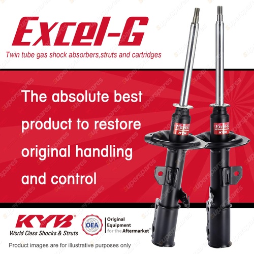 2 Front KYB Excel-G Strut Shock Absorbers for Toyota Avensis Ipsum ACM20R ACM21R