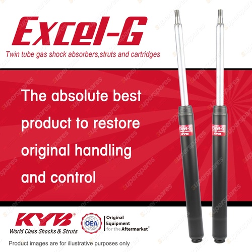 2x Rear KYB Excel-G Cartrige Shock Absorbers for Toyota Camry VZV21R 2VZFE V6