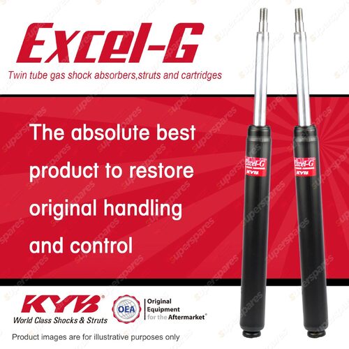 2x Front KYB Excel-G Cartrige Shock Absorbers for Toyota Corolla AE95R SR5 4AFE