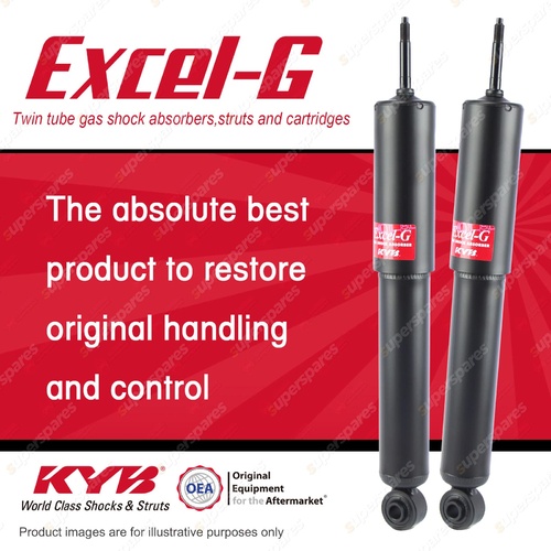 2x Front KYB Excel-G Shock Absorbers for Toyota Hiace LH RZH RCH KZH 100 Series