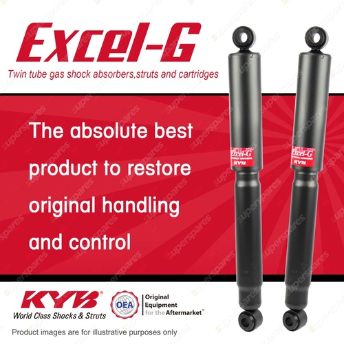 2x Rear KYB Excel-G Shock Absorbers for Toyota Hiace YH LH 50 60 70 Series