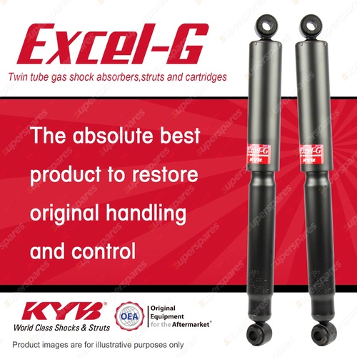 2x Rear KYB Excel-G Shock Absorbers for Toyota Hilux RN20 RN40R RN41R LN40R RWD