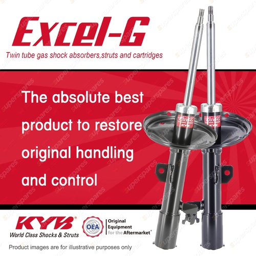 2x Front KYB Excel-G Strut Shock Absorbers for Toyota Kluger MCU28R 3MZFE 3.3