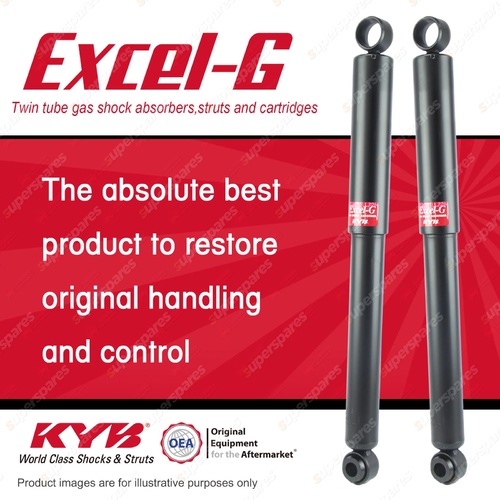 2x Rear KYB Excel-G Shock Absorbers for Toyota Landcruiser HZJ70R PZJ70 PZJ73