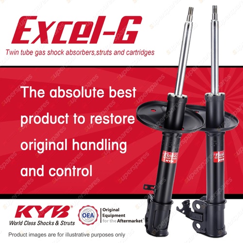 2x Front KYB Excel-G Strut Shock Absorbers for Toyota Rav 4 SXA10R SXA11R 4WD