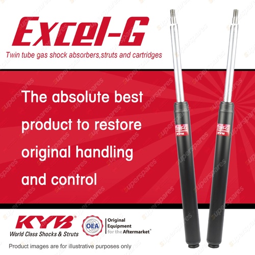 2x Front KYB Excel-G Cartrige Shock Absorbers for Toyota T-18 TE72 3T 1.8 I4