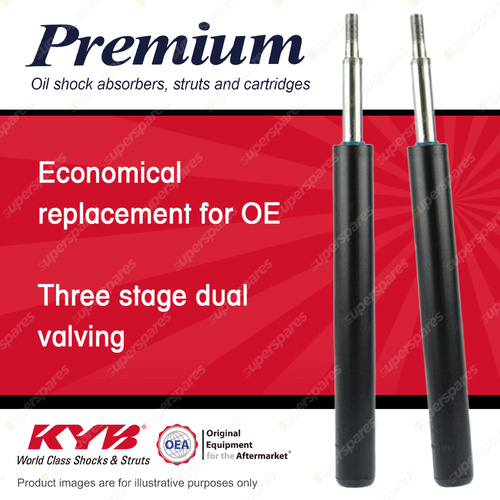 2x Front KYB Premium Cartrige Shock Absorbers for Volkswagen Golf Mkl 1.6 I4