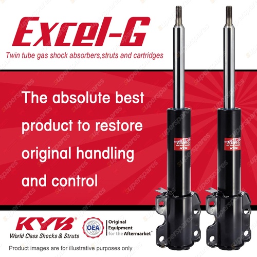 2x Front KYB Excel-G Strut Shock Absorbers for Volkswagen LT35 LT46 2D RWD