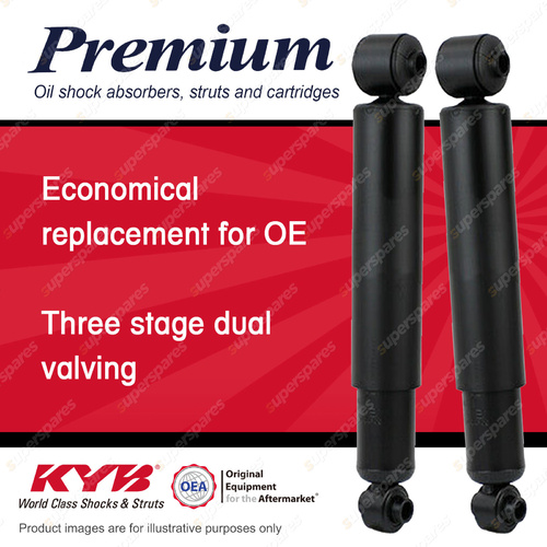 2x Rear KYB Premium Shock Absorbers for Volkswagen LT46 2D DT5 RWD DT4 03-07