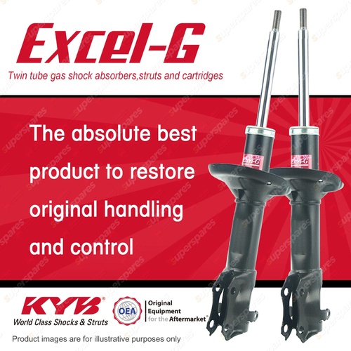 2x Front KYB Excel-G Strut Shock Absorbers for Volkswagen Passat 3A VR6 AAA 2.0