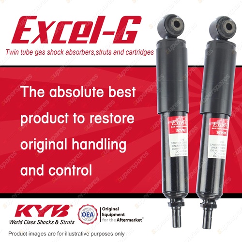 2x Rear KYB Excel-G Shock Absorbers for Volkswagen Transporter T4 RWD FWD All