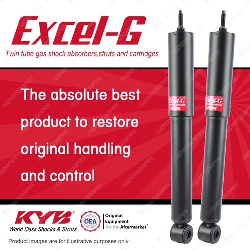 2x Rear KYB Excel-G Shock Absorbers for Volvo 850 C70 S70 V70 FWD AWD