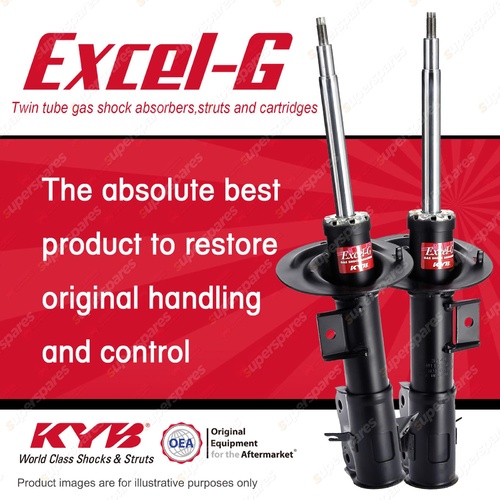 2x Front KYB Excel-G Strut Shock Absorbers for Volvo S40 V40 Sedan Wagon 99-04