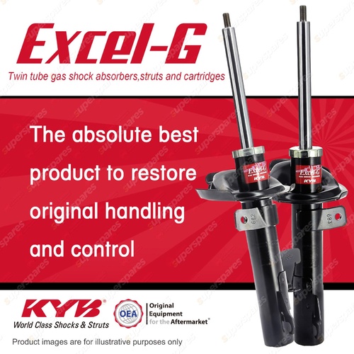 2x Front KYB Excel-G Strut Shock Absorbers for Volvo C30 S40 V50 FWD 04-on