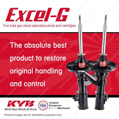 2x Front KYB Excel-G Strut Shock Absorbers for Honda CRV RD7 4WD 2005-2007