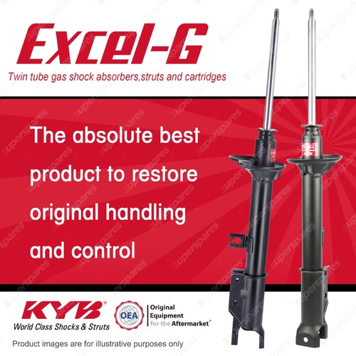 2x Rear KYB Excel-G Strut Shock Absorbers for Mazda 323 BF 1.6 Sedan Hatchback