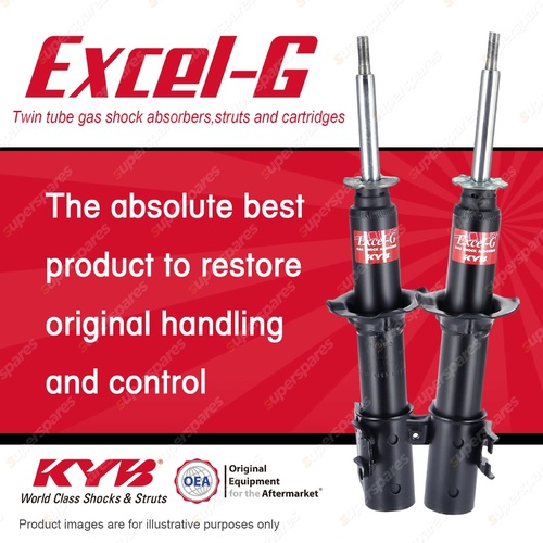 2x Front KYB Excel-G Strut Shock Absorbers for Suzuki Wagon R MA61S 1 FWD Wagon