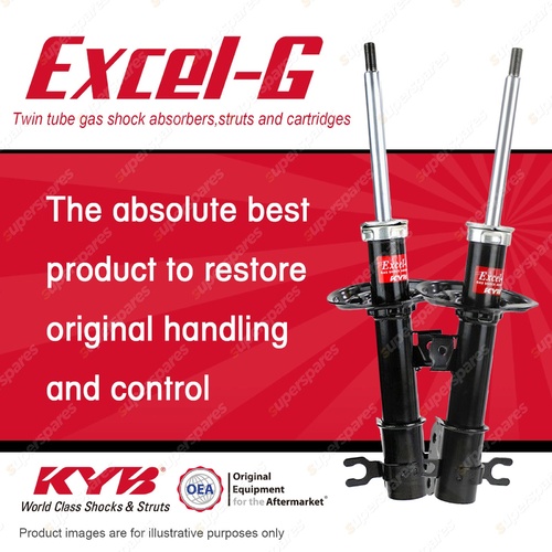 2x Front KYB Excel-G Strut Shock Absorbers for Holden Barina MJ 1.2 FWD All