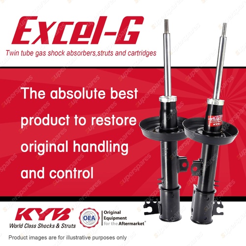 2x Front KYB Excel-G Strut Shock Absorbers for Holden Vectra JR JS I4 FWD