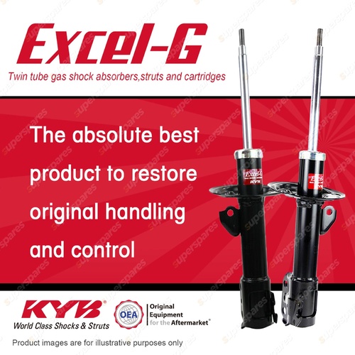 2x Front KYB Excel-G Strut Shock Absorbers for Toyota Yaris Vitz NCP131R 1.5 I4