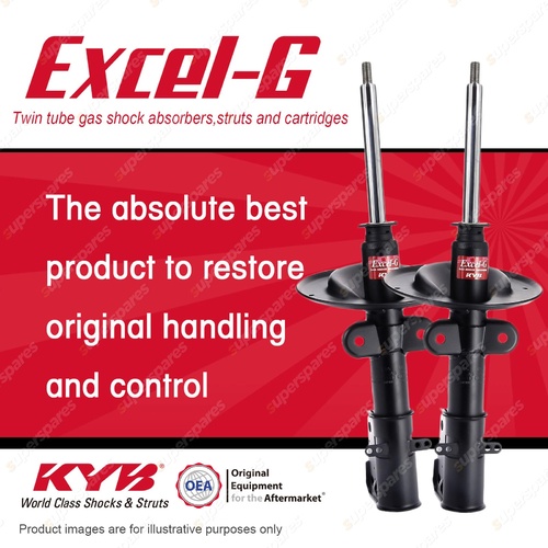 2x Front KYB Excel-G Strut Shock Absorbers for Chrysler Grand Voyager Voyager RG