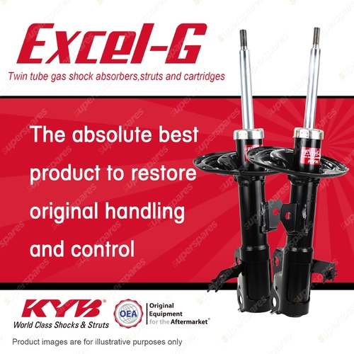 2x Front KYB Excel-G Strut Shock Absorbers for Lexus ES300h AVV60R ES350 GSV60R