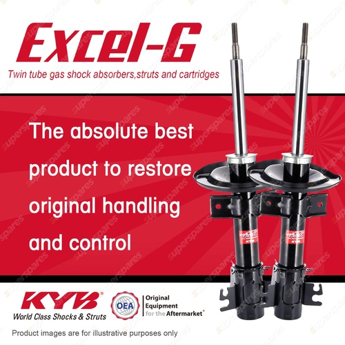 2x Front KYB Excel-G Strut Shock Absorbers for Renault Master X62 M9TC M9TD