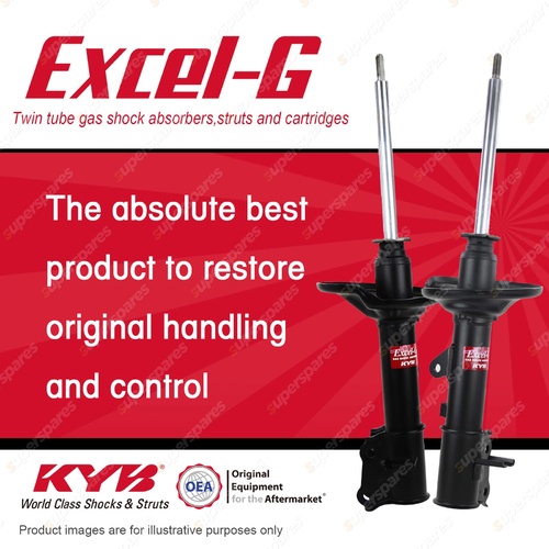 2x Rear KYB Excel-G Strut Shock Absorbers for KIA Cerato LD 2 FWD All Styles