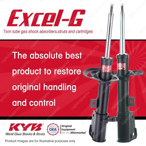 2x Front KYB Excel-G Strut Shock Absorbers for Dodge Journey JC EER ERB V6