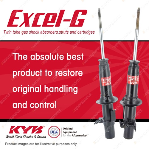 2x Front KYB Excel-G Shock Absorbers for Honda Civic EC ED3 ED6 CRX ED9