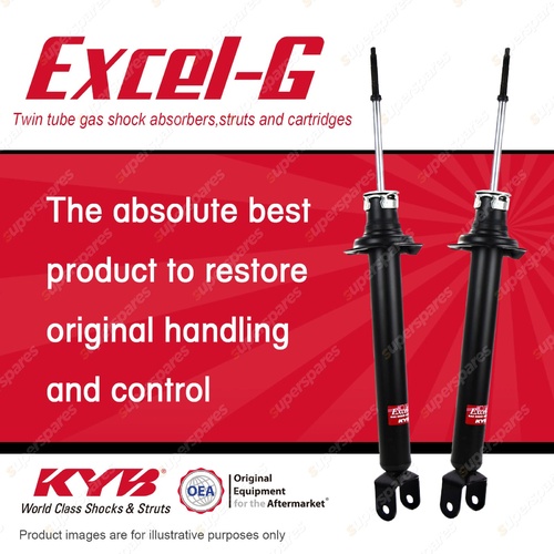 2x Rear KYB Excel-G Shock Absorbers for Nissan Skyline R33 GTS25 Type M S