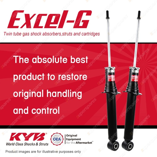 2x Rear KYB Excel-G Shock Absorbers for Lexus LS430 UCF30 3UZ-FE 4.3