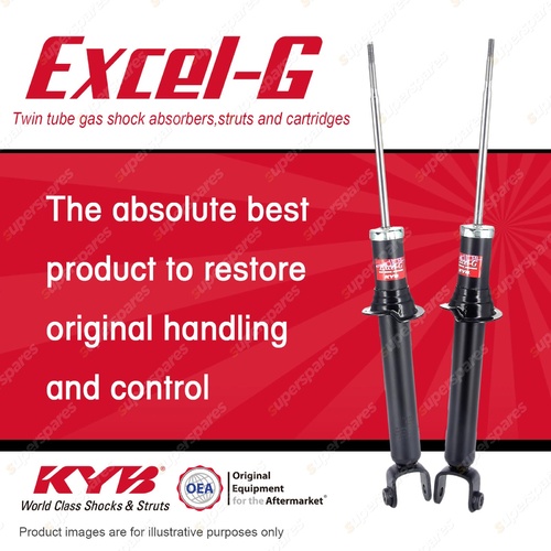 2x Rear KYB Excel-G Shock Absorbers for Holden Epica EP 2.0 2.5 FWD