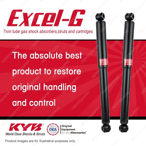 2x Rear KYB Excel-G Shock Absorbers for Toyota Dyna BU20 BU30 BU32