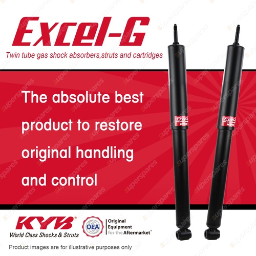 2x Rear KYB Excel-G Shock Absorbers for Toyota Rav 4 SXA10R 2 4WD SUV