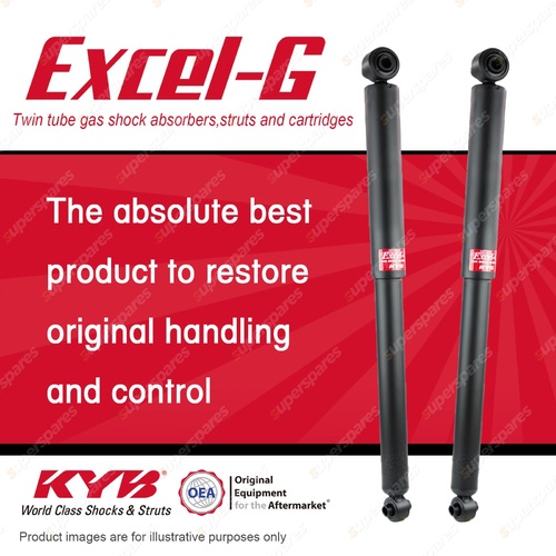 2x Rear KYB Excel-G Shock Absorbers for Ford Transit VH VJ C/Chassis