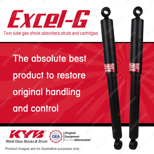 2x Rear KYB Excel-G Shock Absorbers for Toyota Dyna LY230 3 All Styles Double