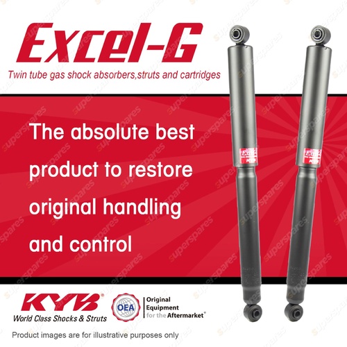 2x Rear KYB Excel-G Shock Absorbers for Volkswagen Kombi T2 AD AP CA CJ