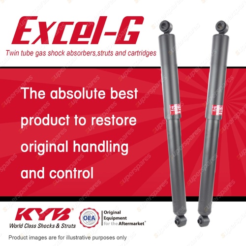 2x Front KYB Excel-G Shock Absorbers for Ford F250 RM RN F350 RM RN 4WD